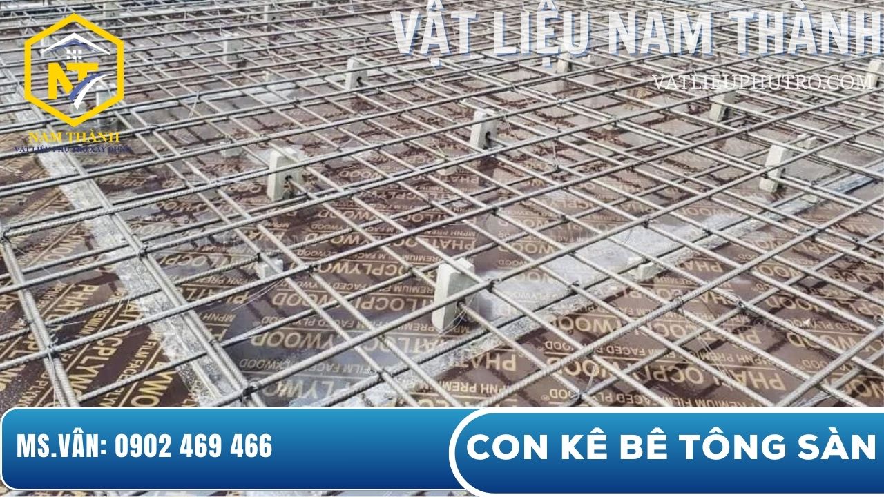 Con kê bê tông sàn