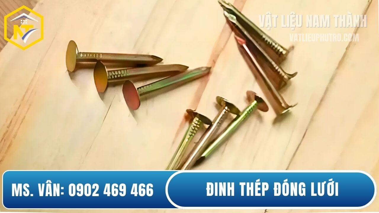 Đinh đóng lưới tô tường 2 phân