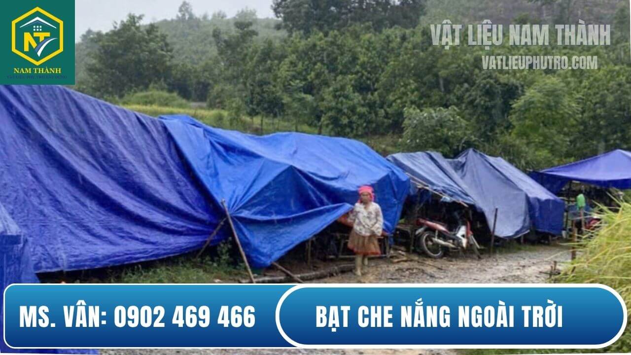 Giá bạt che nắng rẻ trên thị trường