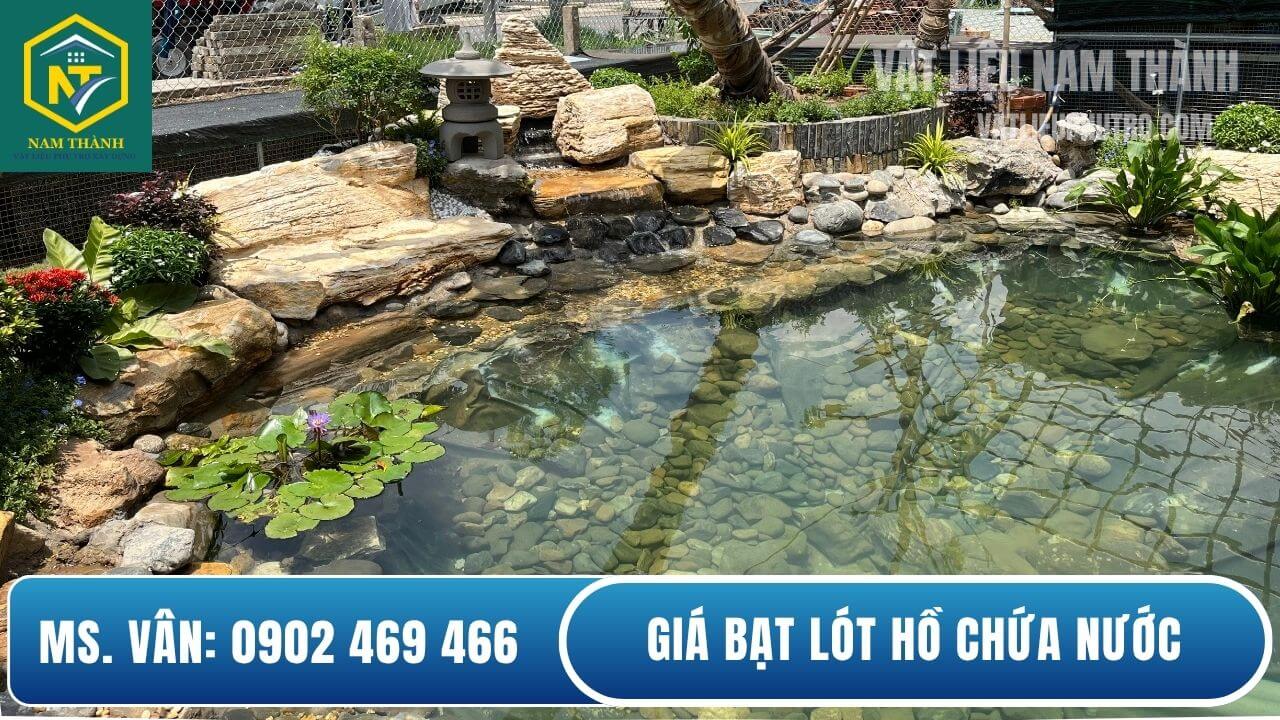 Bạt lót hồ chứa nước Nam Thành
