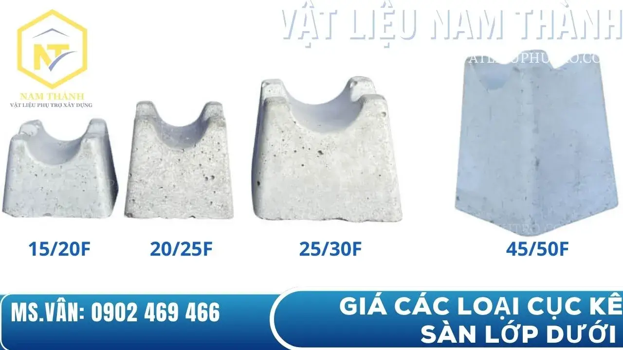 giá các loại cục kê sàn lớp dưới