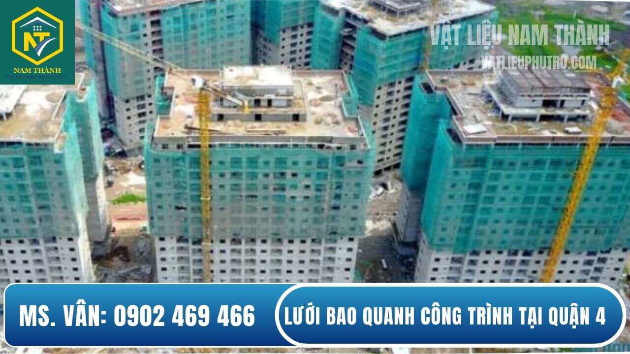 Giá lưới bao che quận 4