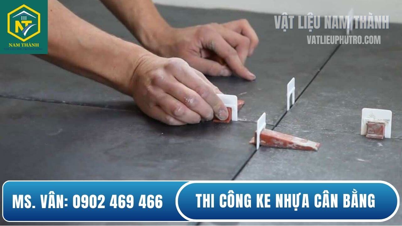 Hướng dẫn thi công ke gạch lát nền