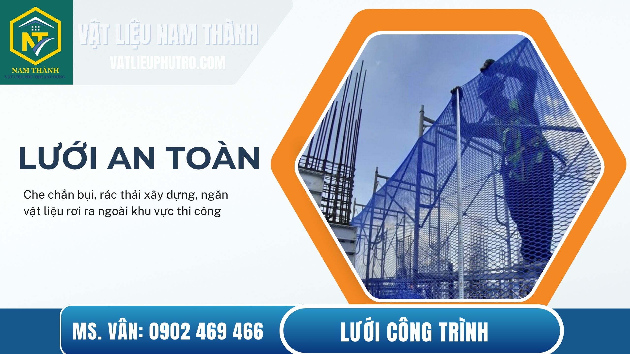 Lưới an toàn hứng người và vật rơi