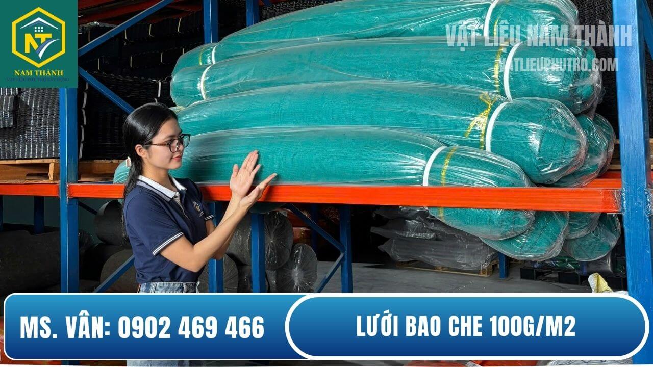 Lưới bao che công trình 100g