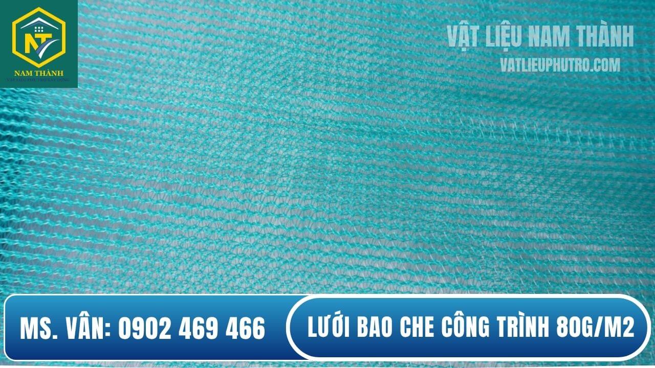 Lưới bao che công trình 80g