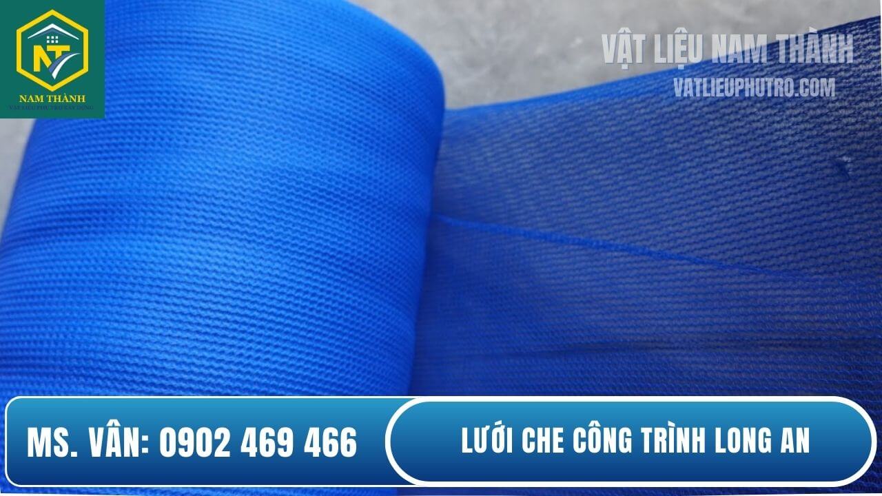 Lưới bao che công trình tại Long An