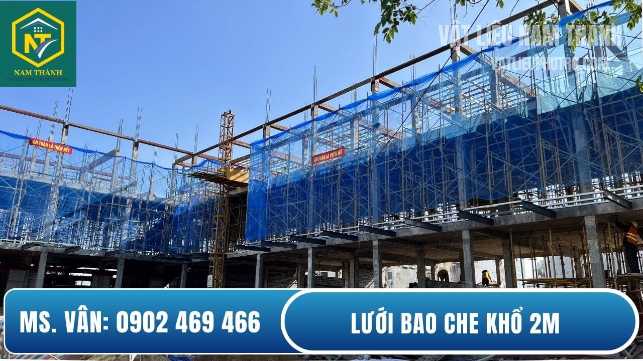 Lưới bao che khổ 2m