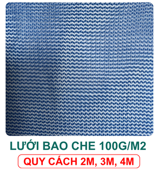 Lưới bao che màu xanh dương 100g