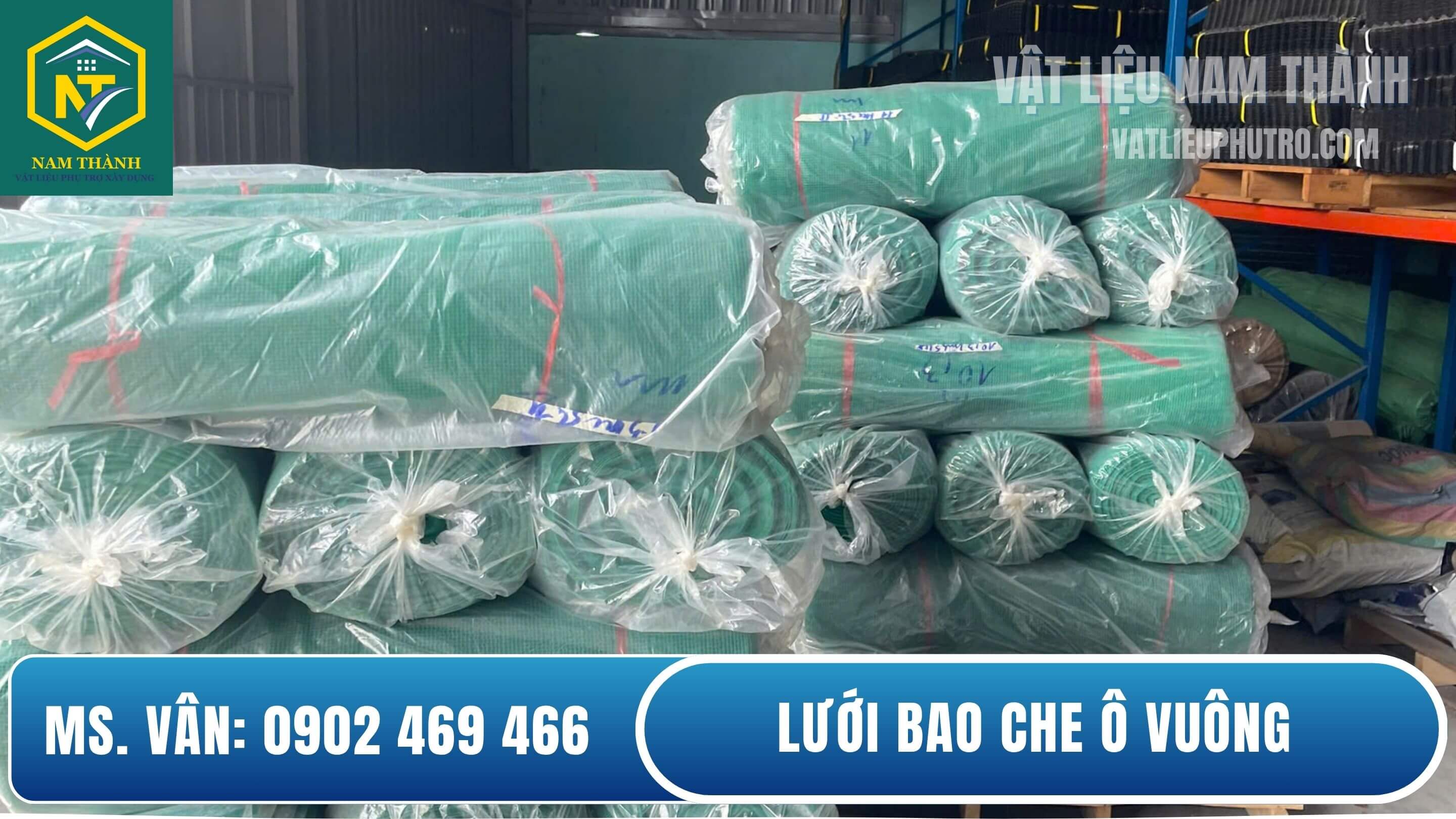 Lưới bao che ô vuông
