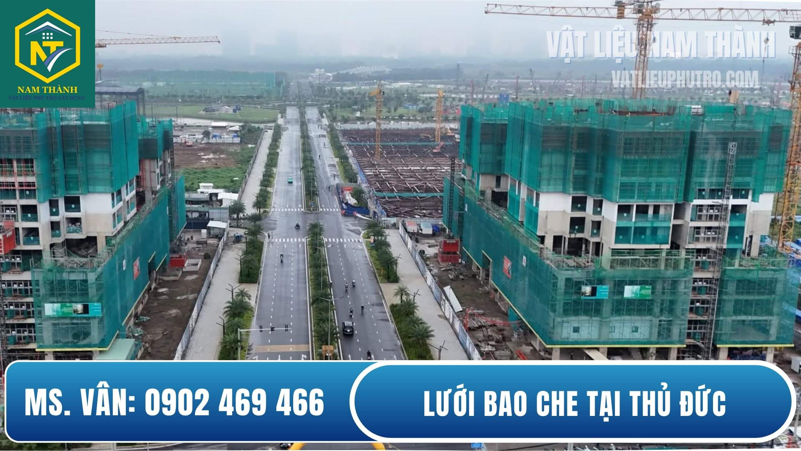 Lưới bao che tại Thủ Đức