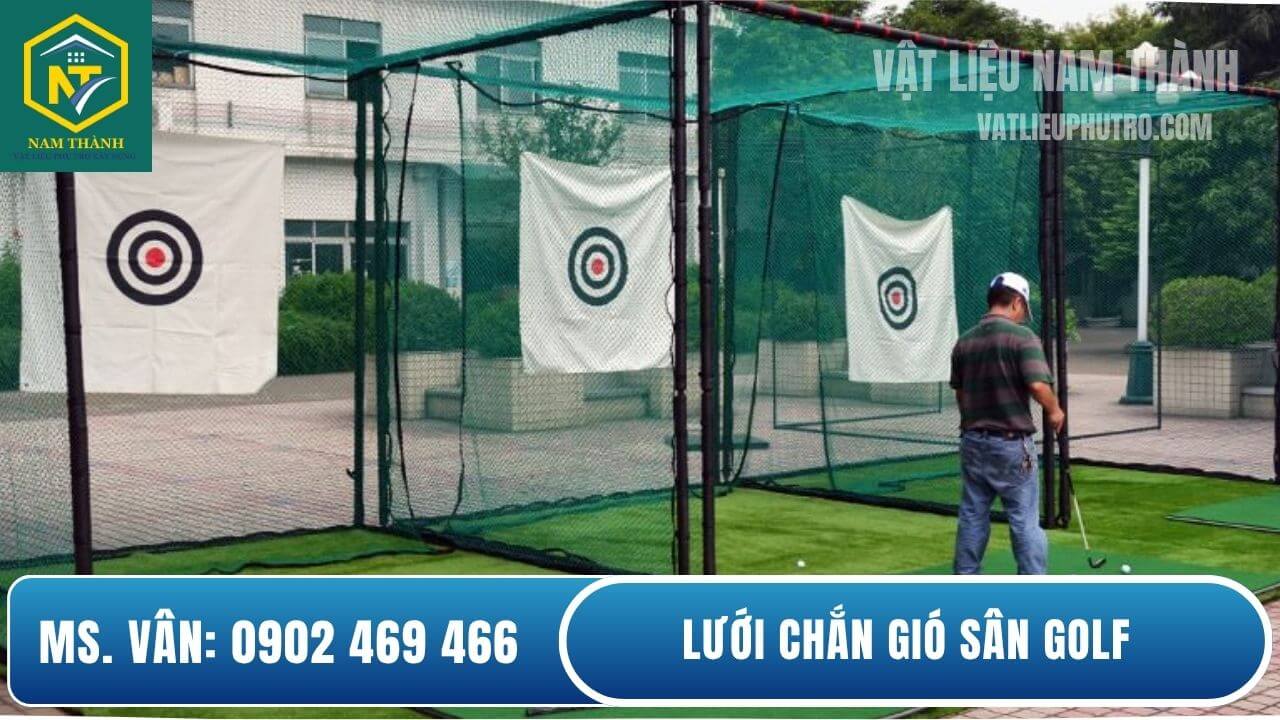 Lưới chắn gió sân golf