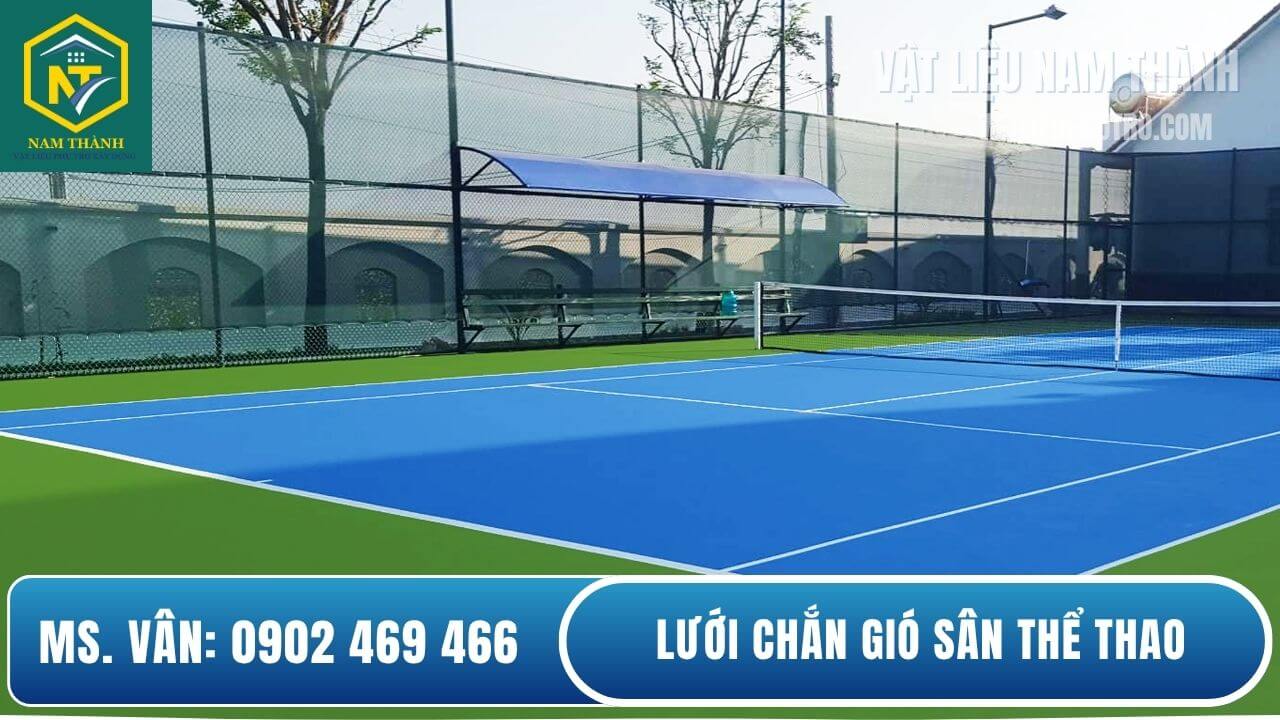 Lưới chắn gió sân thể thao