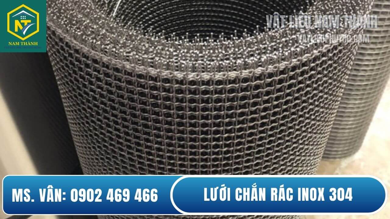 Ưu điểm của lưới inox chắn rác 304