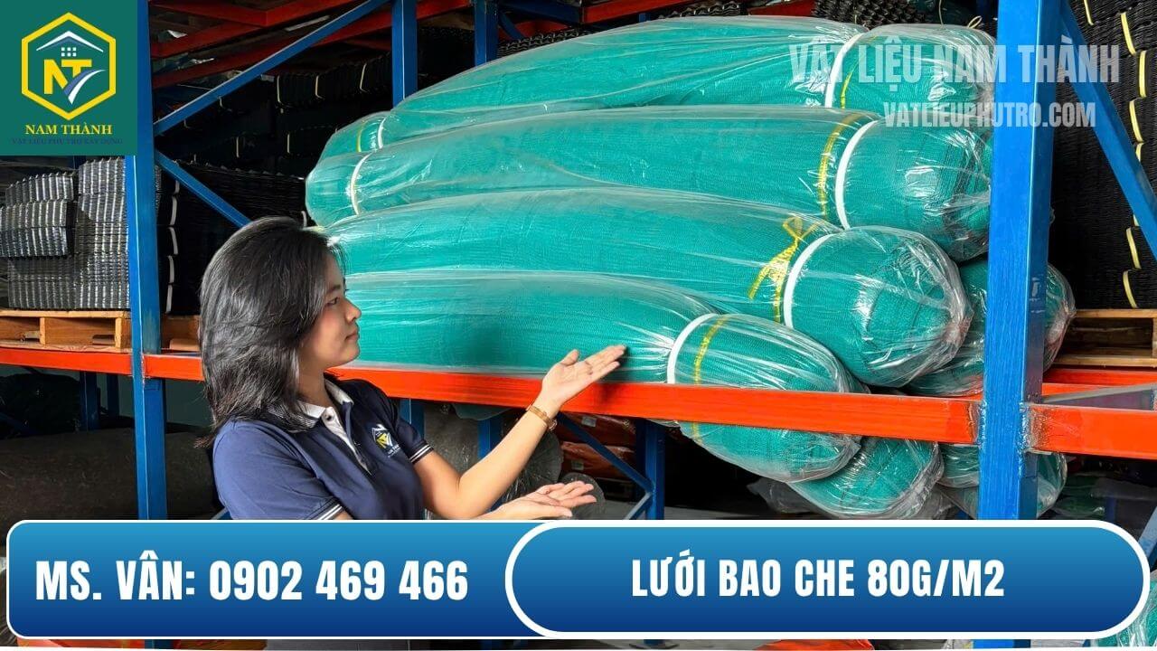 Lưới che bụi công trình 80g