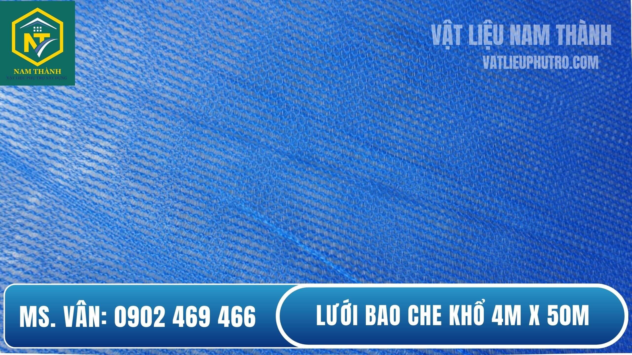 Lưới che bụi công trình khổ 4m