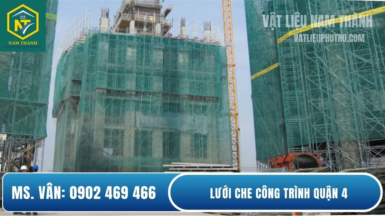 Lưới che công trình quận 4