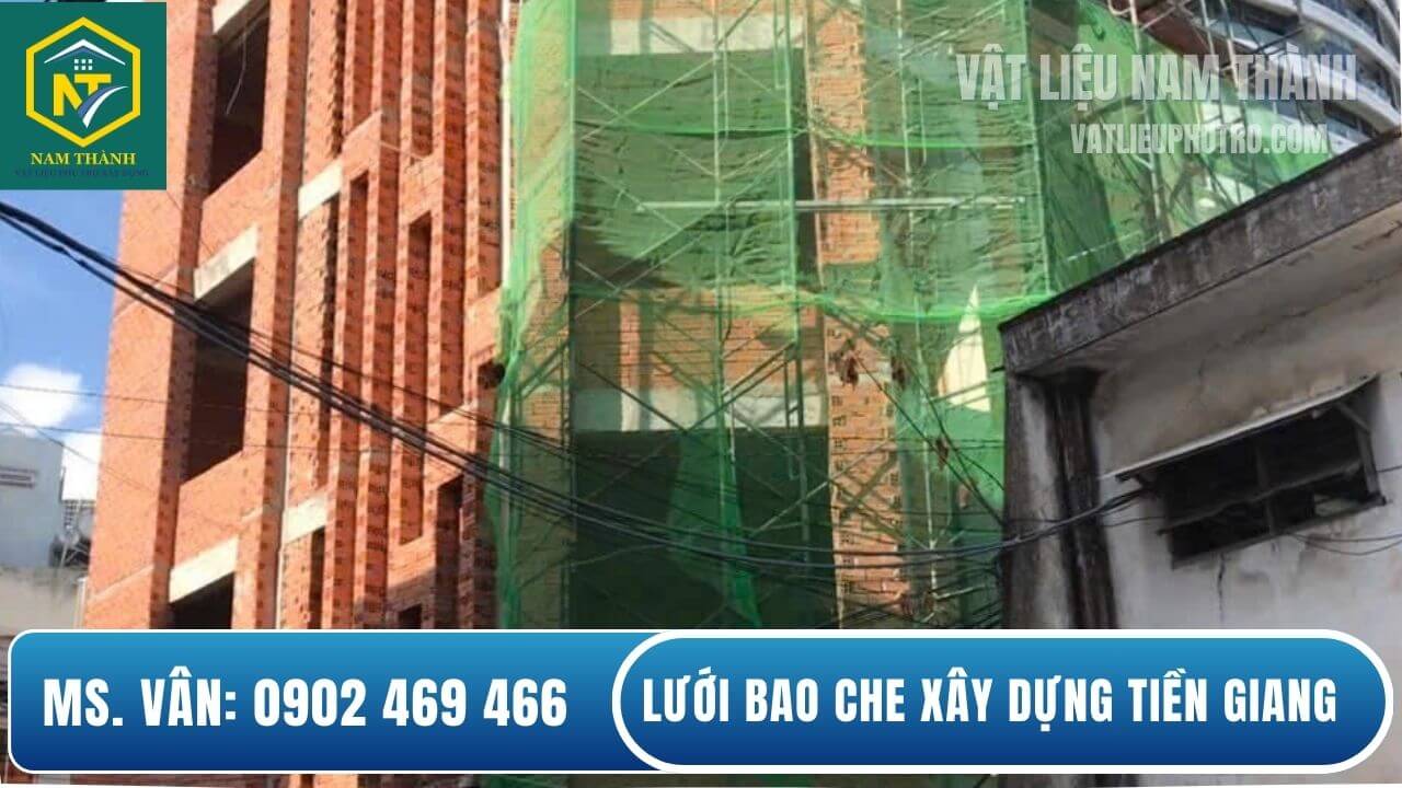 Lưới che công trình Tiền Giang