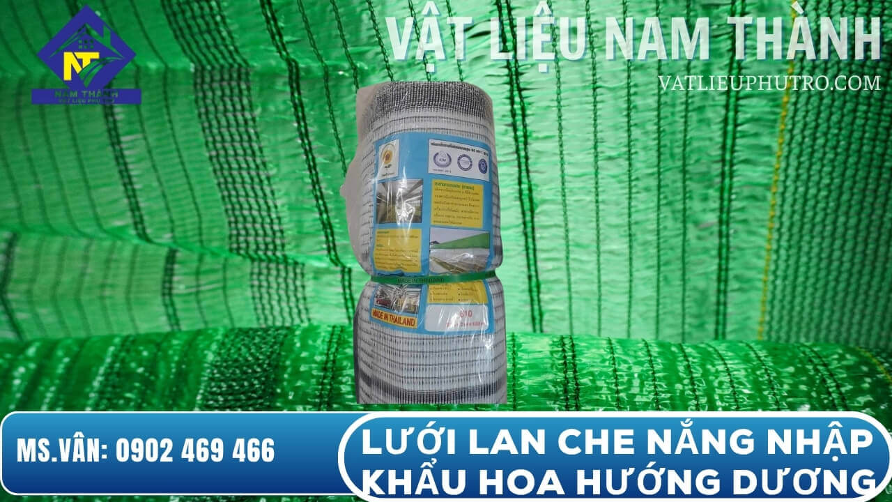 Lưới che nắng hoa hướng dương