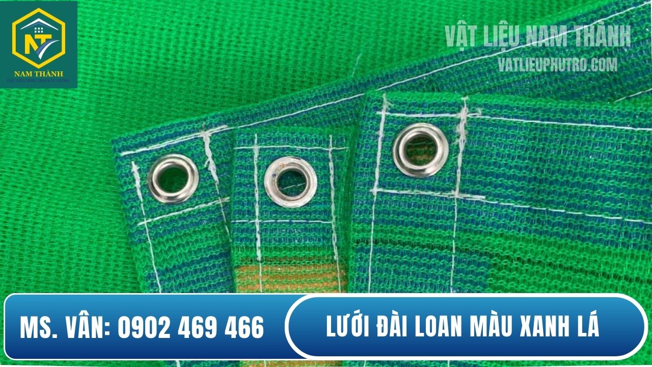 Lưới che nắng màu xanh lá