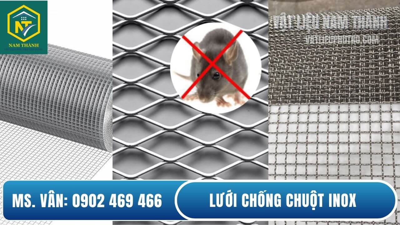 Lưới chống chuột inox
