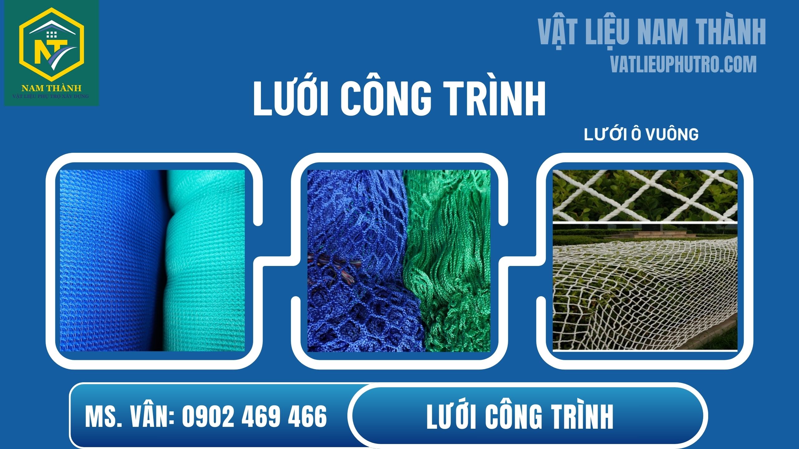 Lưới công trình trong xây dựng
