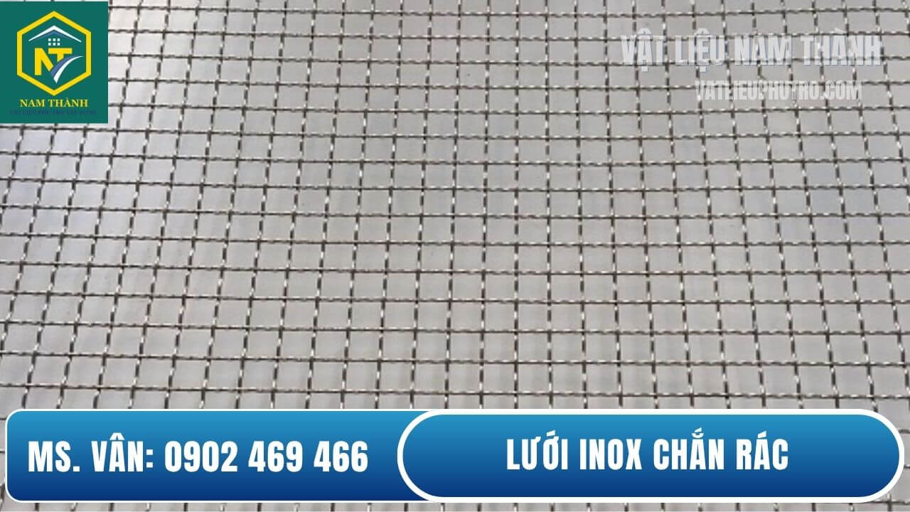 Lưới inox chắn rác