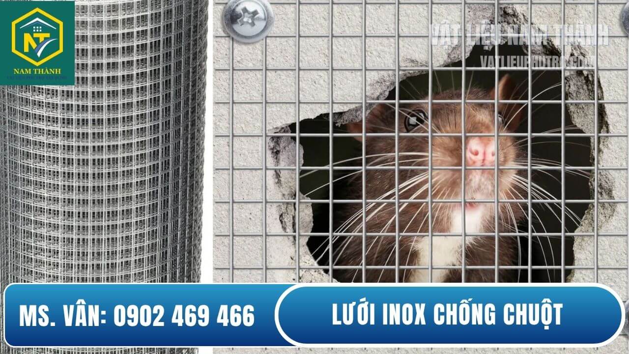 Lưới inox chống chuột