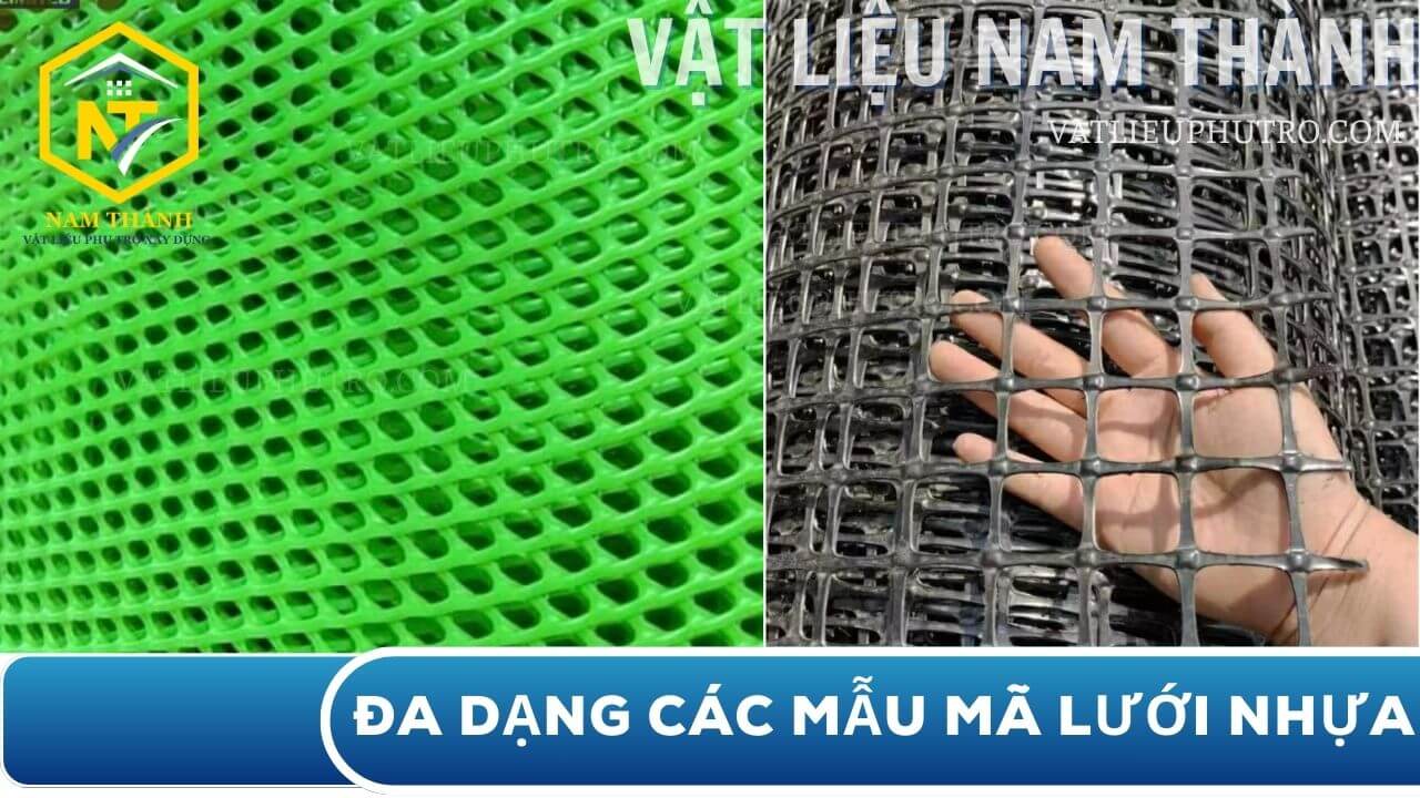 Lưới nhựa c&oacute; đa dạng mẫu m&atilde;