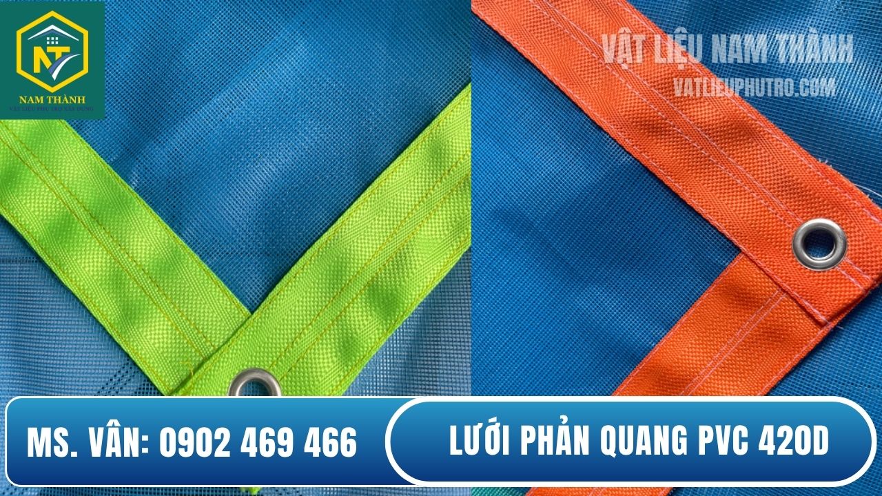 Lưới phản quang PVC 420D