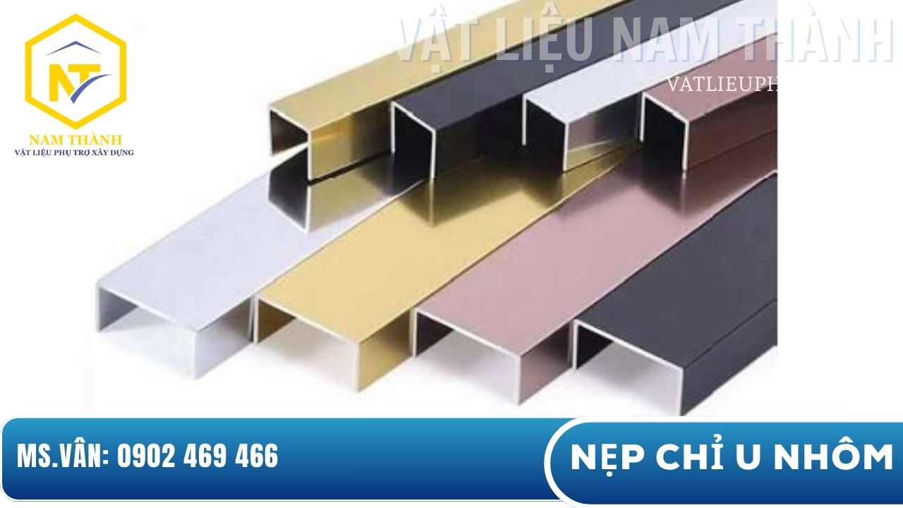 Nẹp chỉ nhôm chữ U