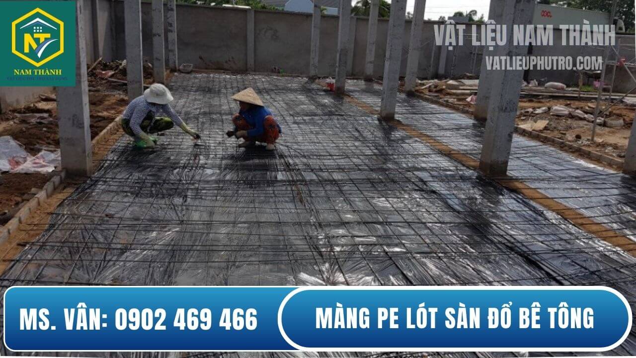 Nilon đổ bê tông màu đen