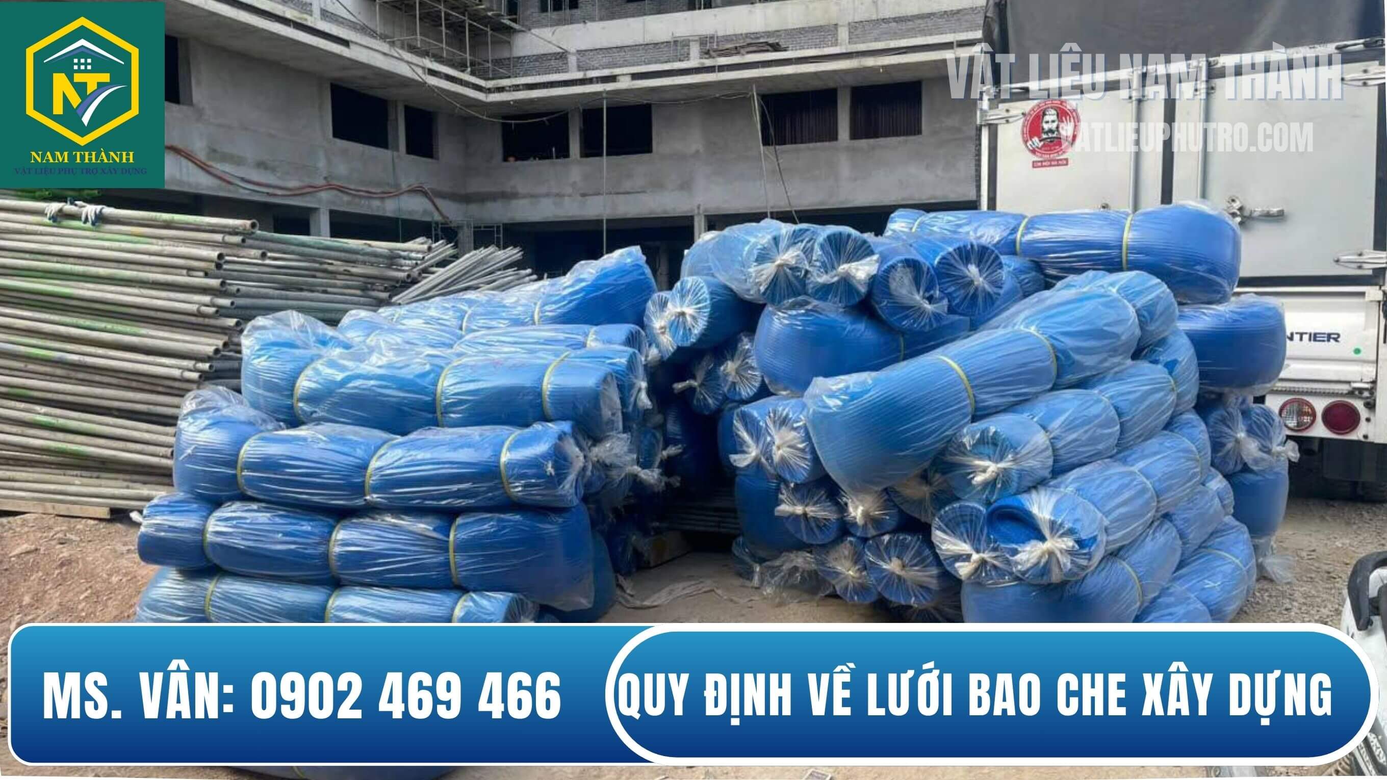 Quy định thi công lưới bao che