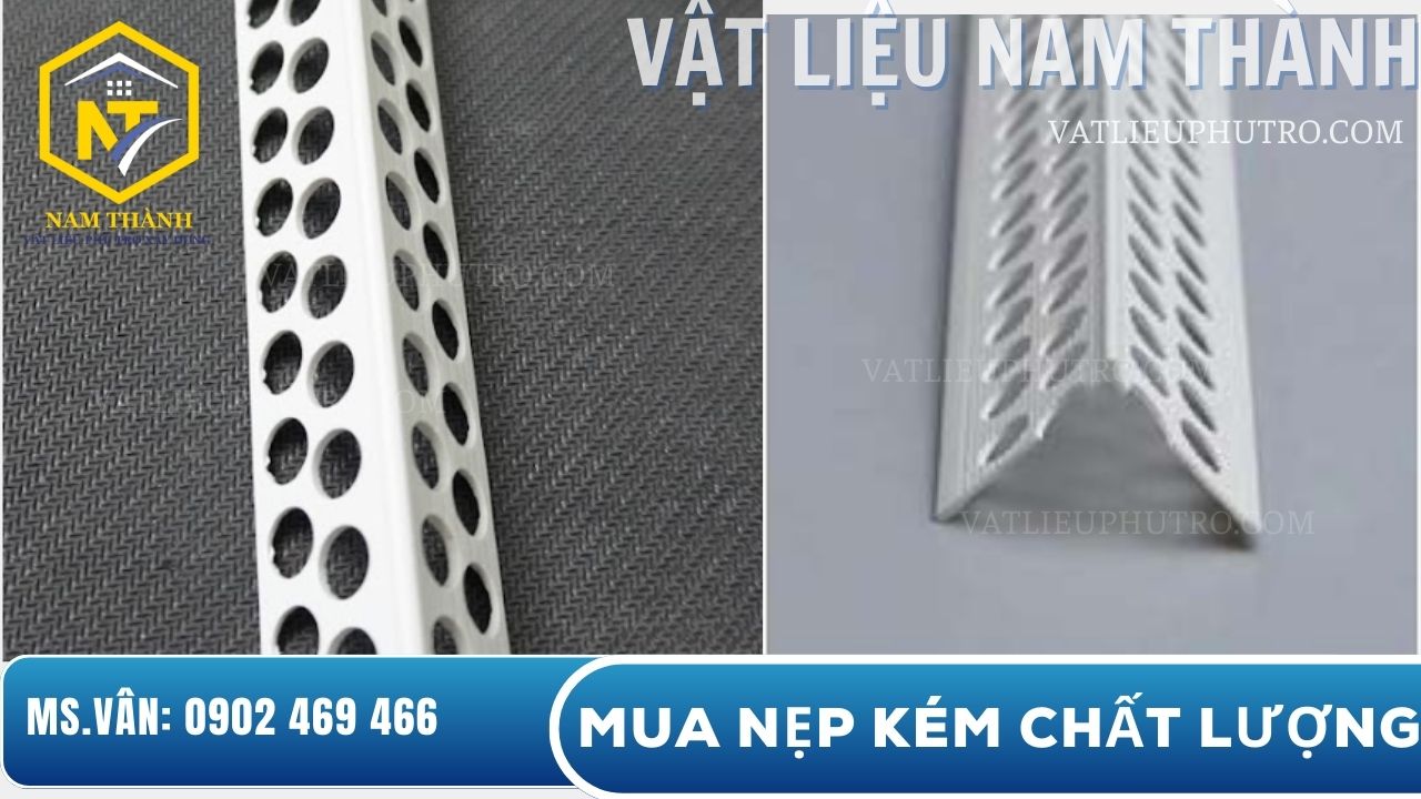 Sử dụng nẹp kém chất lượng – Vật tư phụ trợ Nam Thành