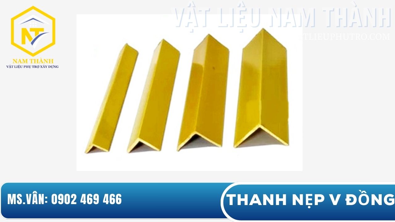 Thanh nẹp V đồng