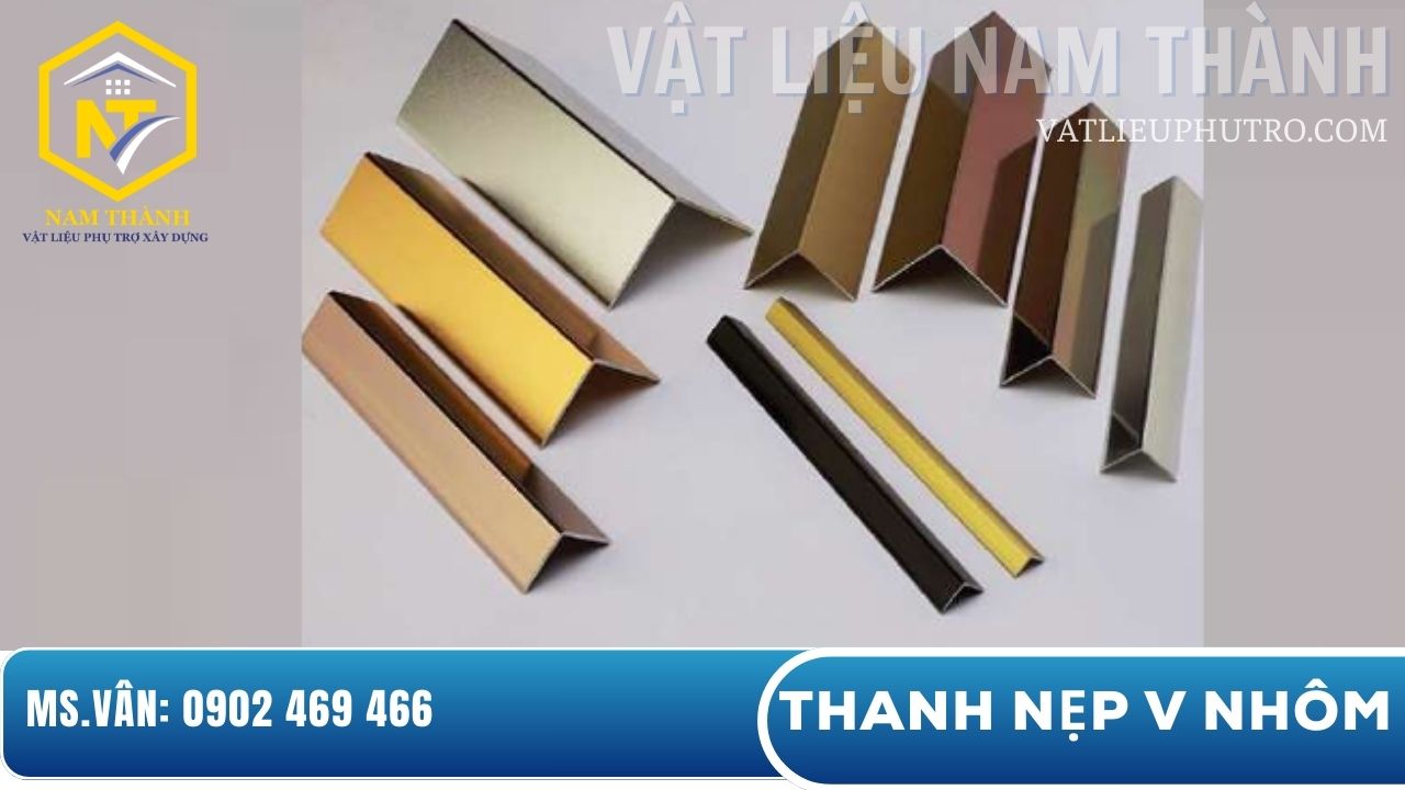 Thanh nẹp V nhôm