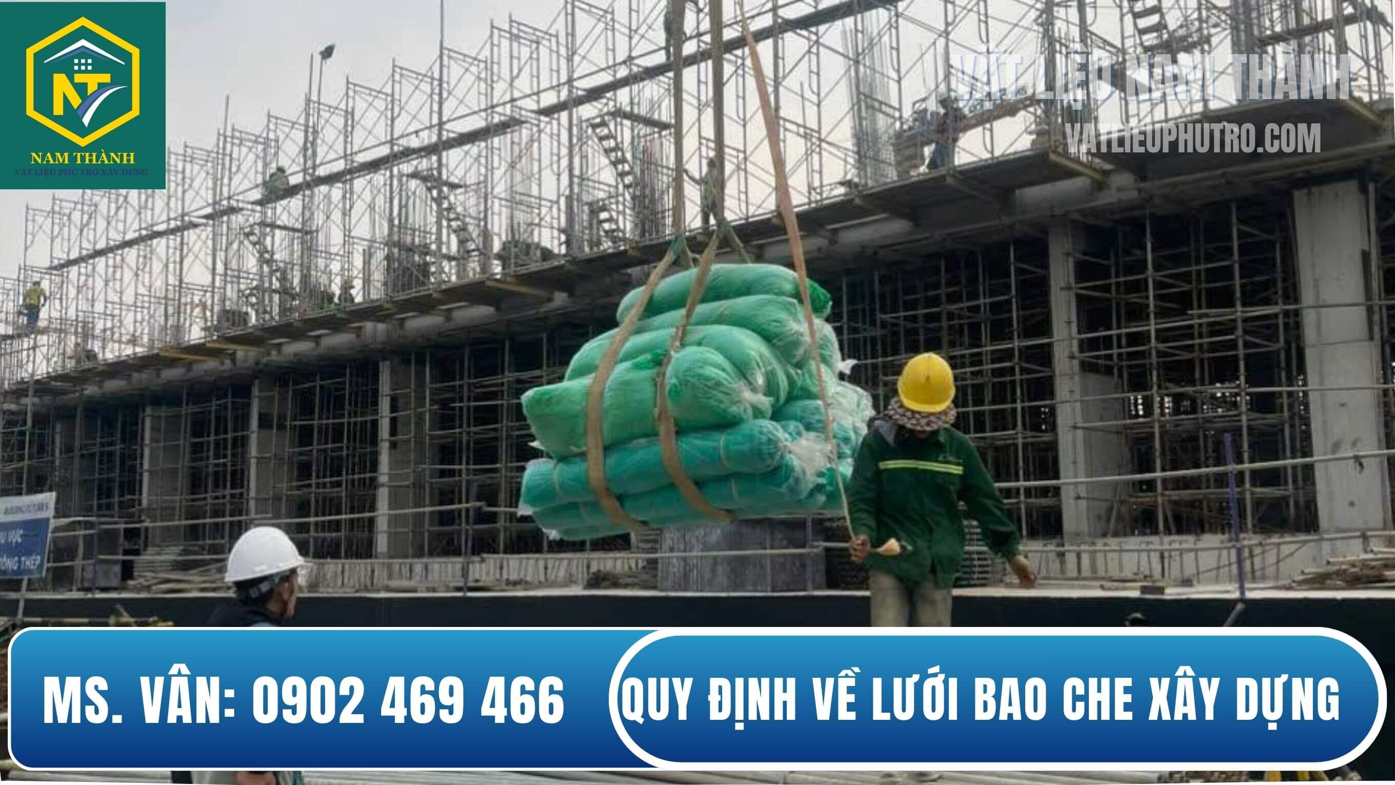 Tiêu chuẩn thi công lưới bao che