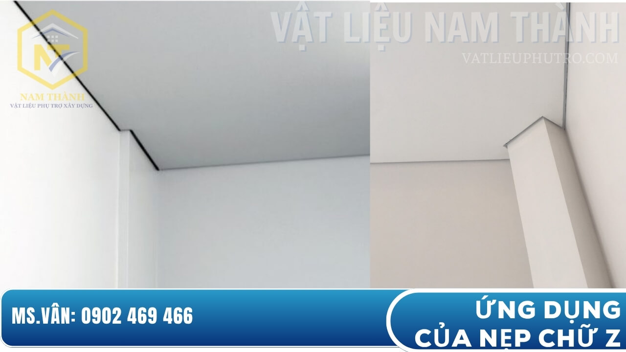 Ứng dụng thực tế của nẹp chữ Z