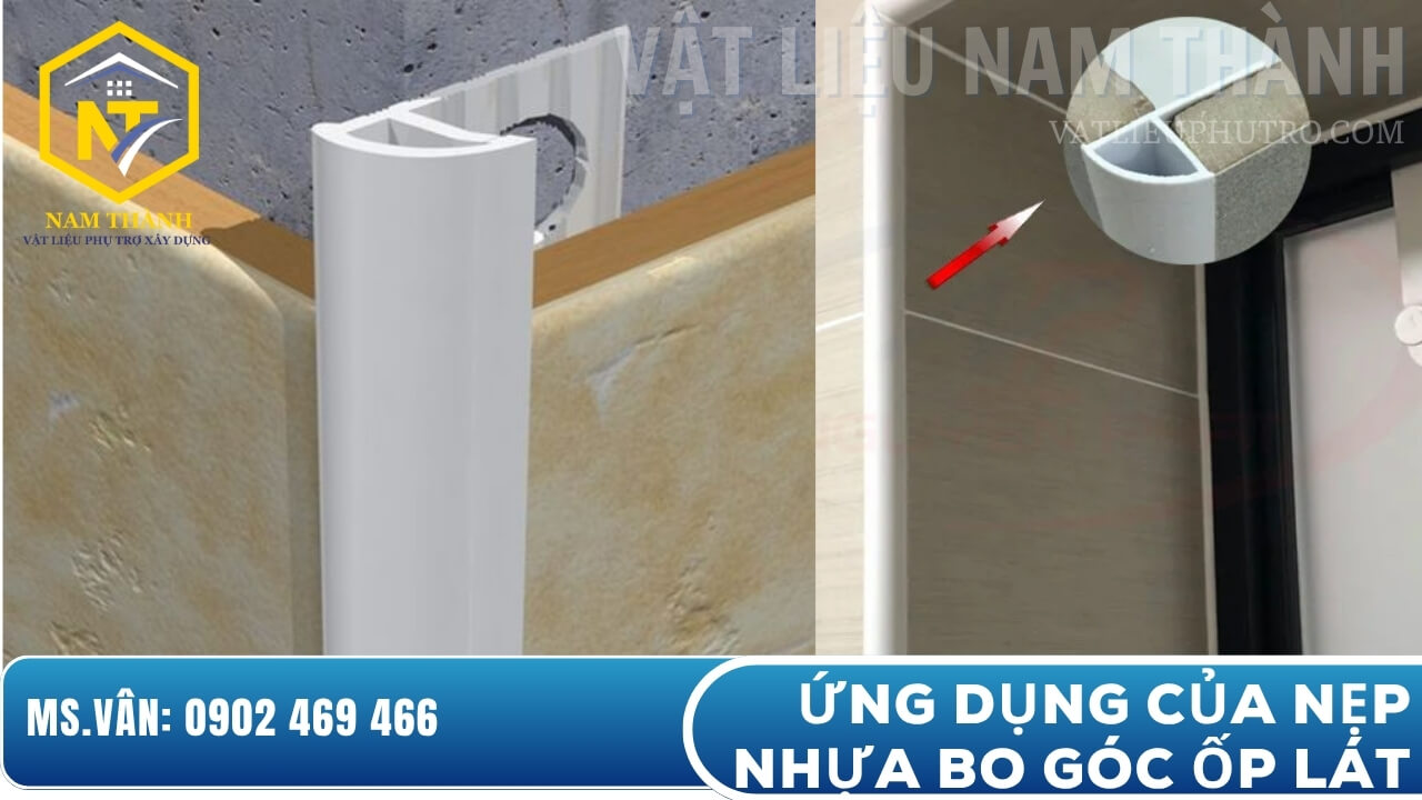 Ứng dụng của nẹp bo góc