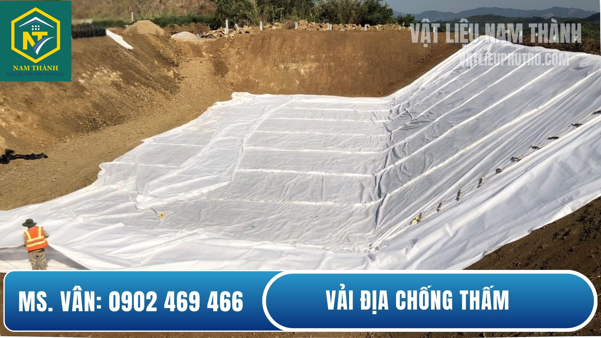 Vải địa kỹ thuật không dệt
