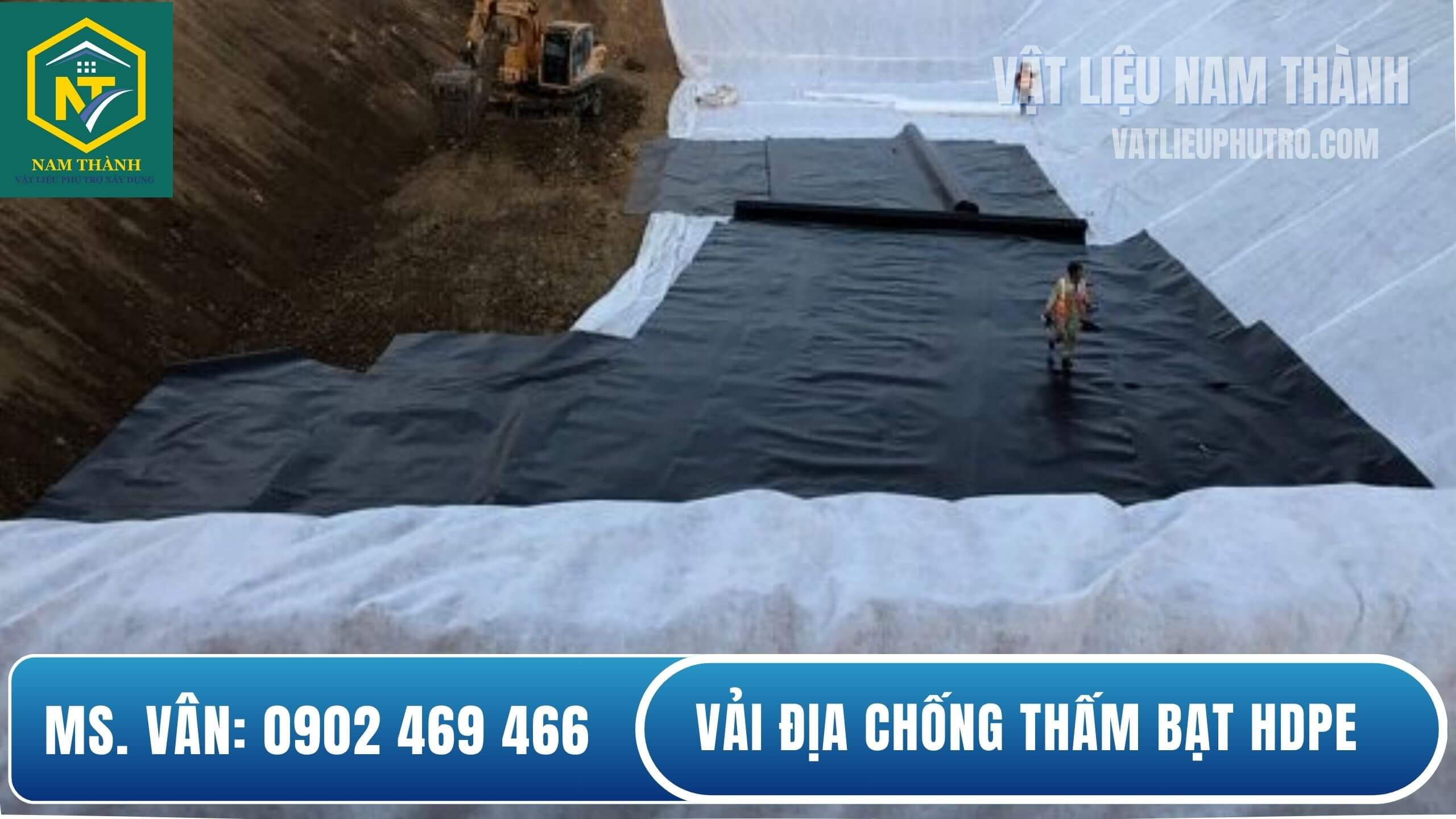 Vải địa kỹ thuật trải nền