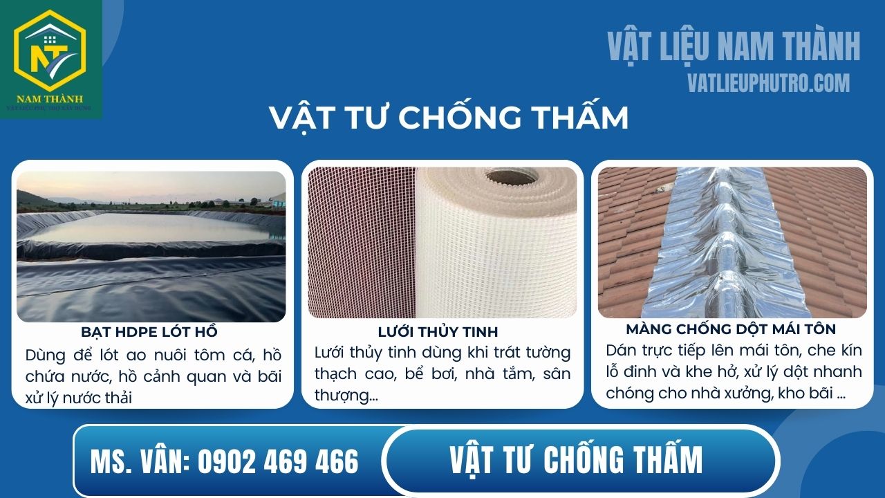 Vật tư chống thấm