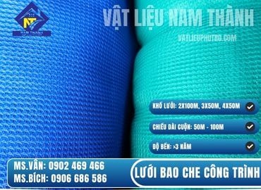 LƯỚI BAO CHE CÔNG TRÌNH